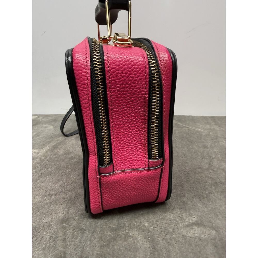 Marc Jacobs The Box 20 Diva Pink Leather Crossbody Top Handle Bag - Picture 7 of 15